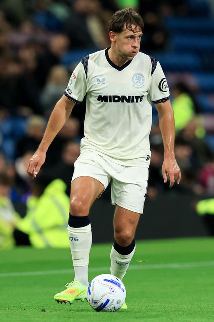 Callum Brittain of Middlesbrough controls ball during the Sky Bet Championship match Burnley vs Middlesbrough at Turf Moor, Burnley, United Kingdom on 02 September 2026

(Photo by Jorge Horsted/News Images)