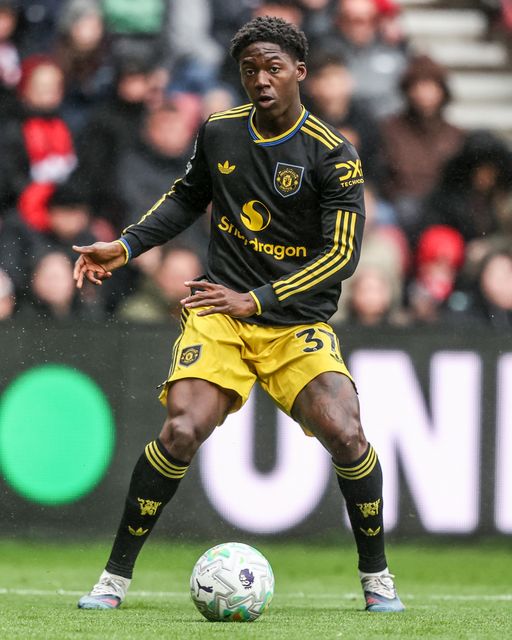Kobbie Mainoo of Manchester United during the Premier League match Sunderland vs Manchester United at Stadium Of Light, Sunderland, United Kingdom on 09 May 2026

(Photo by Alfie Cosgrove/News Images)