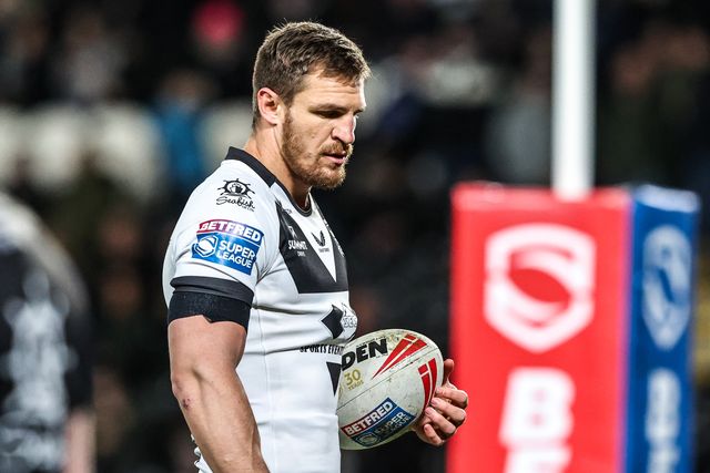 Jed Cartwright of Hull FC in the pre-game warm up during the Betfred Super League match Hull FC vs York Knights at MKM Stadium, Hull, United Kingdom on 27 February 2026

(Photo by Alfie Cosgrove/News Images)