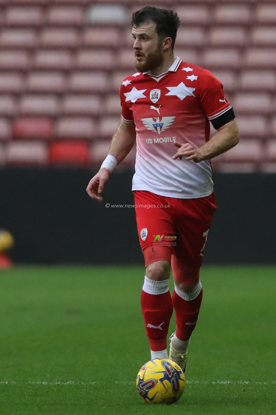 Nicky Cadden of Barnsley during the Sky Bet League 1 match Barnsley vs Leyton Orient at Oakwell, Barnsley, United Kingdom, 10th February 2024

(Photo by Alfie Cosgrove/News Images)