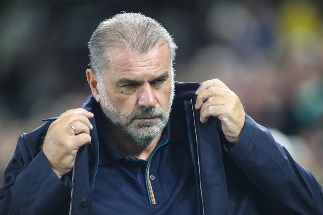 Nottingham Forest Head Coach Ange Postecoglou during the Carabao Cup 3rd Round Swansea City vs Nottingham Forest at Swansea.com Stadium, Swansea, United Kingdom, 17th September 2025

(Photo by Andrew Lewis/News Images)
