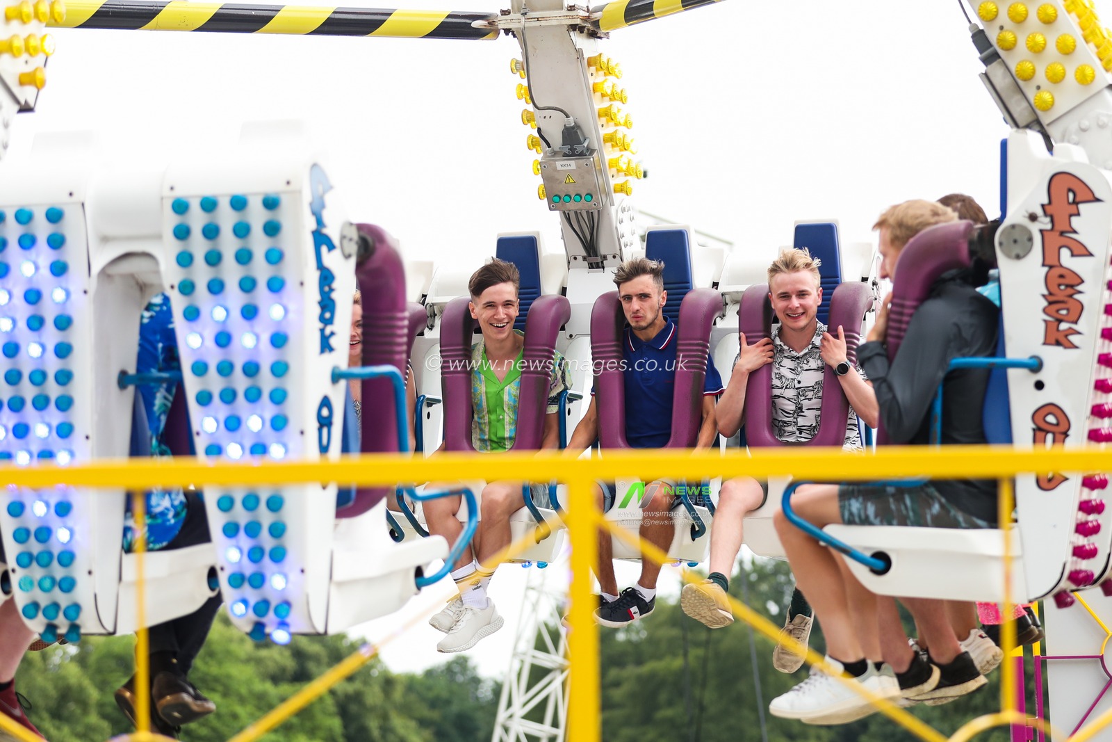 Festival goers on during Day One of Tramlines Festival