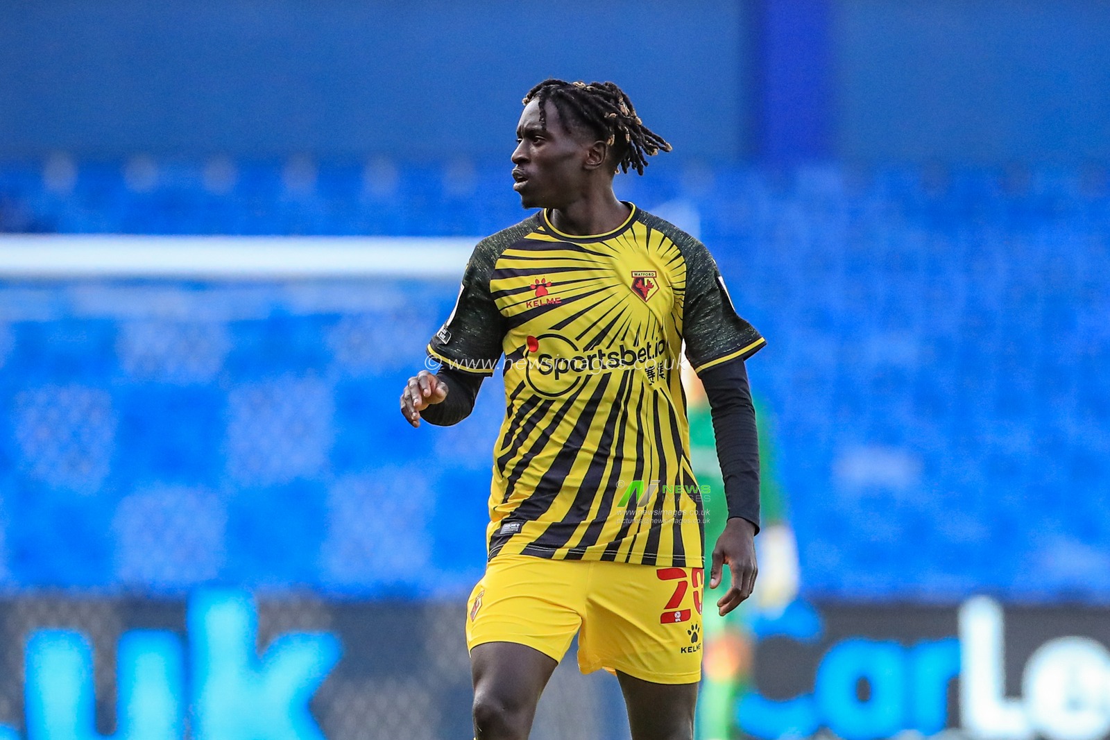 Domingos Quina (20) of Watford  during the game