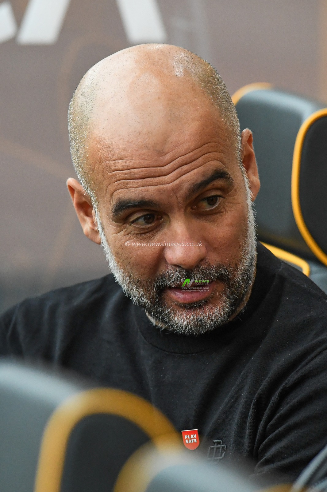 Pep Guardiola Manager of Manchester City before the Premier League match Wolverhampton Wanderers vs Manchester City at Molineux, Wolverhampton, United Kingdom, 30th September 2023

(Photo by Mike Jones/News Images)