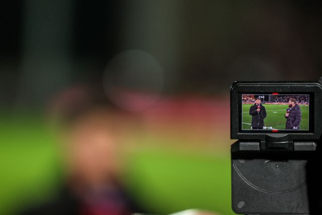 Jon Wilkin speaks on Sky Sports Rugby League during the Betfred Super League round 6 match Hull KR vs St Helens at Sewell Group Craven Park, Hull, United Kingdom on 27 March 2026

(Photo by Alfie Cosgrove/News Images)