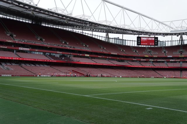 General view of the Emirates stadium ahead of the Pre-season friendly match Arsenal vs Villarreal at Emirates Stadium, London, United Kingdom, 6th August 2025

(Photo by Harvey Murphy/News Images)