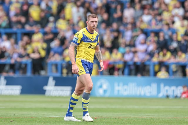Marc Sneyd of Warrington Wolves during the Betfred Super League Round 25 match Warrington Wolves vs Leigh Leopards at Halliwell Jones Stadium, Warrington, United Kingdom, 6th September 2025

(Photo by Mark Cosgrove/News Images)