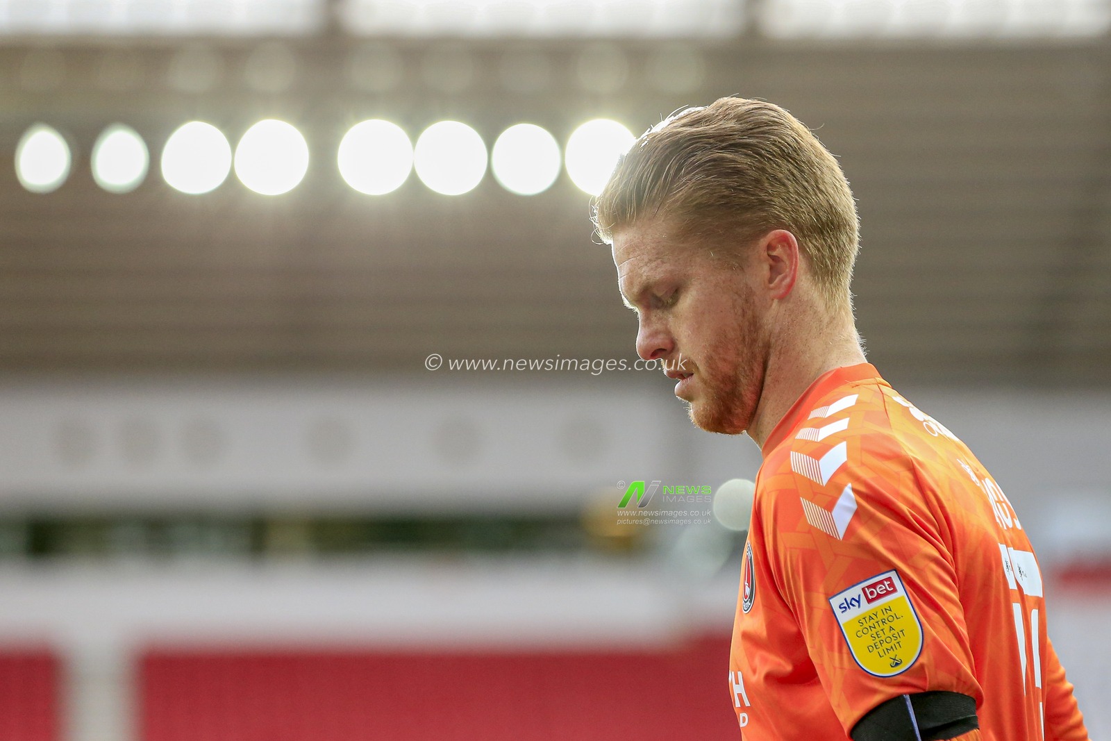 Ben Amos #13 of Charlton Athletic during the game