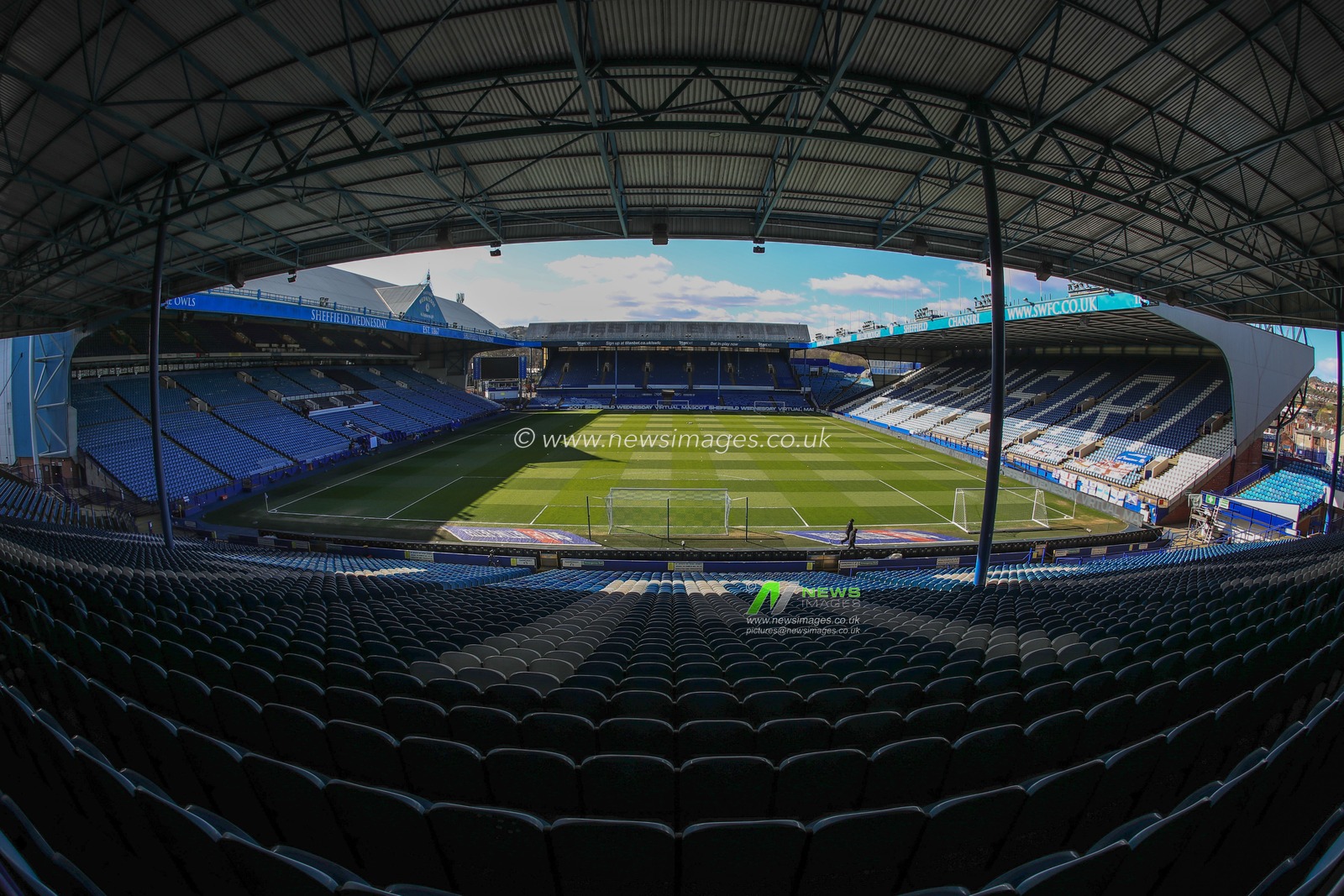 A general view of Hillsborough ahead of this afternoons Sky Bet Championship game Sheffield Wednesday v Cardiff City