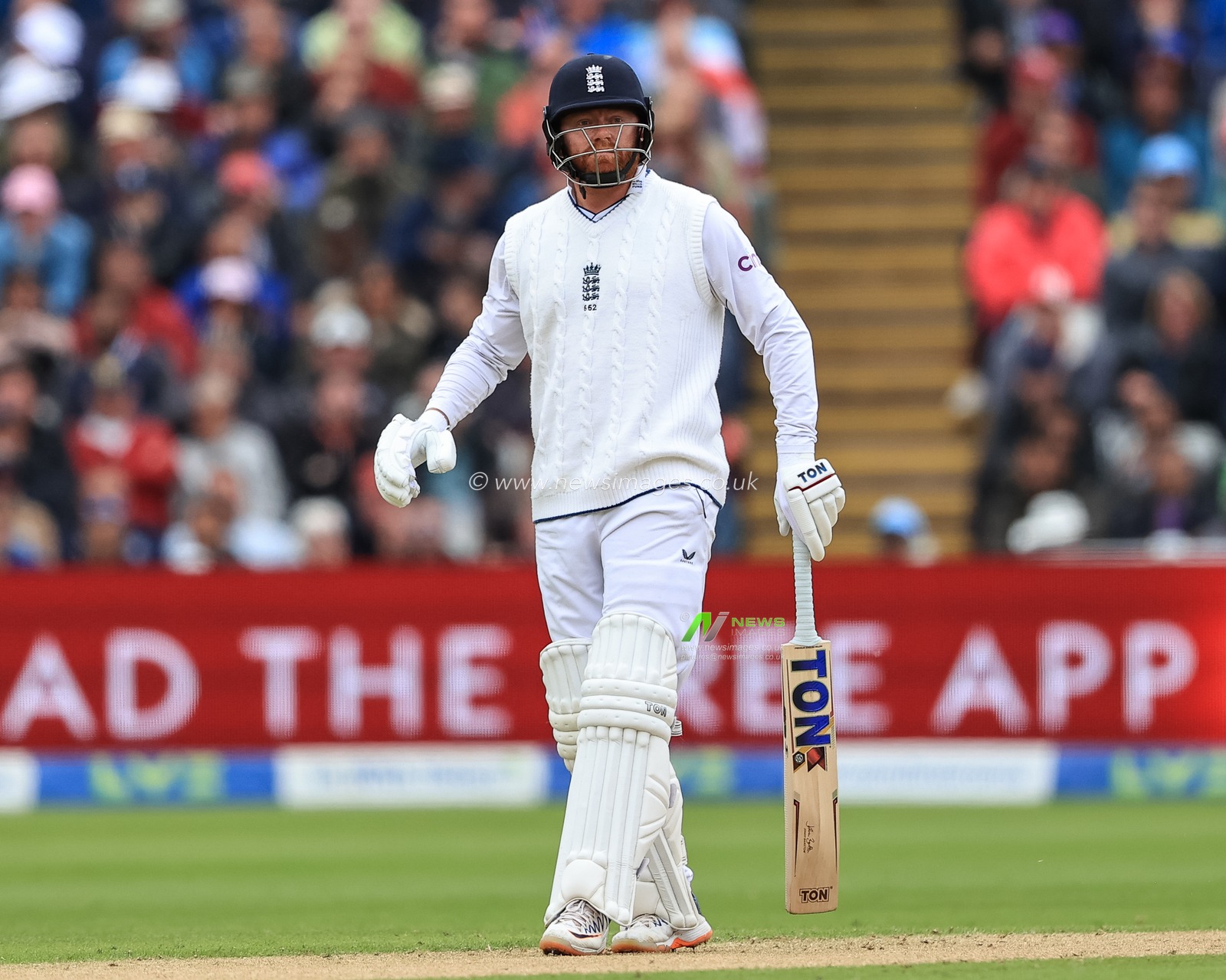 Jonny Bairstow of England during the game