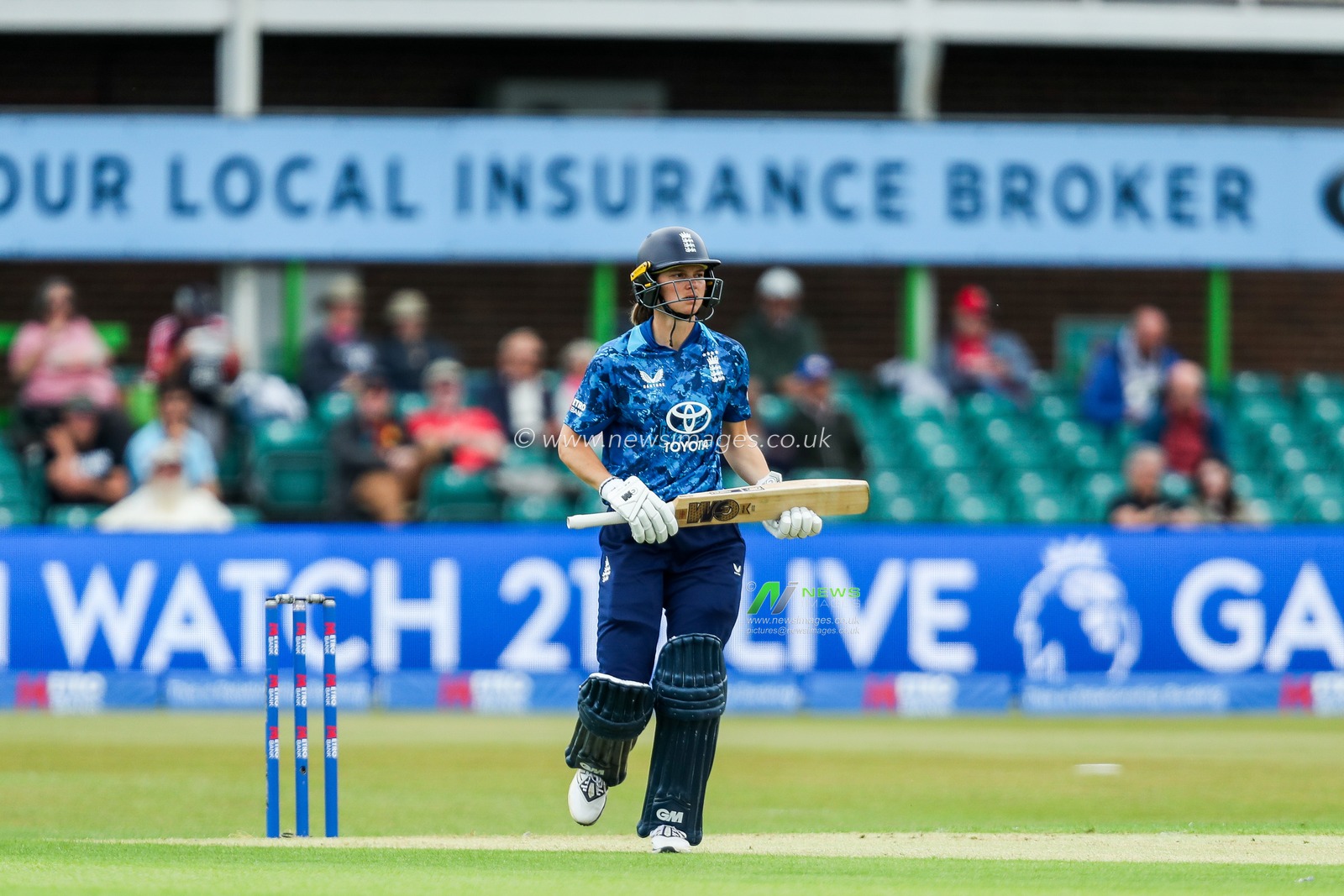 Amy Jones of England Women bats during the 2nd Metro Bank ODI Day International England Women v West Indies Women at Uptonsteel County Ground, Leicester, United Kingdom, 4th June 2025

(Photo by Izzy Poles/News Images)