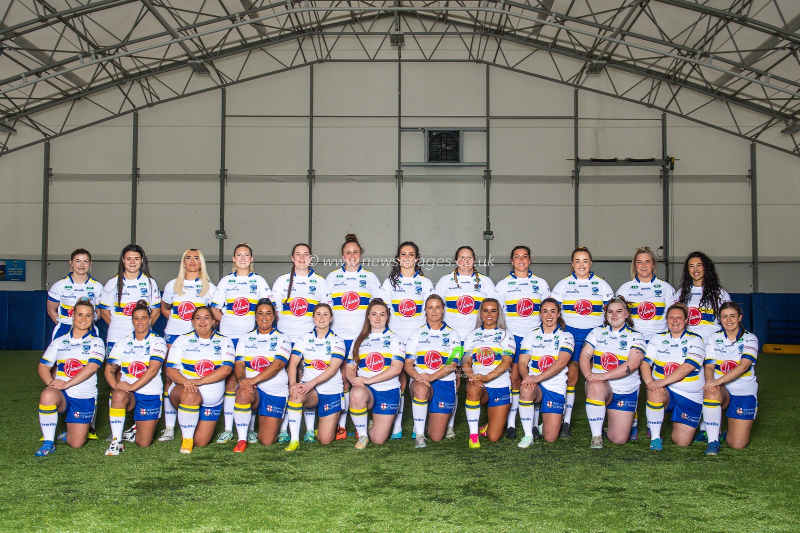 Warrington Wolves women's headshot at Training facility, University of Chesterâ€™s Warrington campus, 31st March 2023

(Photo by Craig Thomas/News Images)