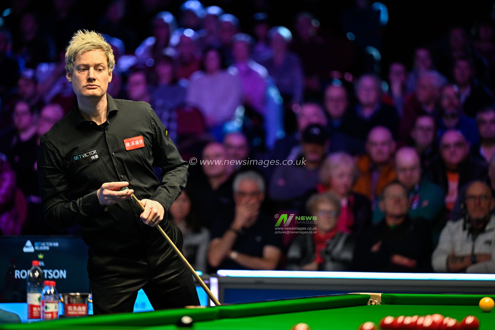 Neil Robertson, during the 2024 BetVictor Welsh Open at Venue Cymru, Llandudno, United Kingdom, 12th February 2024

(Photo by Cody Froggatt/News Images)