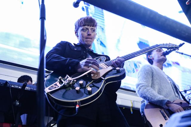 The K’s live performance during the Betfred Super League Round 1 match Warrington Wolves vs St Helens at The Halliwell Jones Stadium, Warrington, United Kingdom on 13 February 2026

(Photo by Jorge Horsted/News Images)