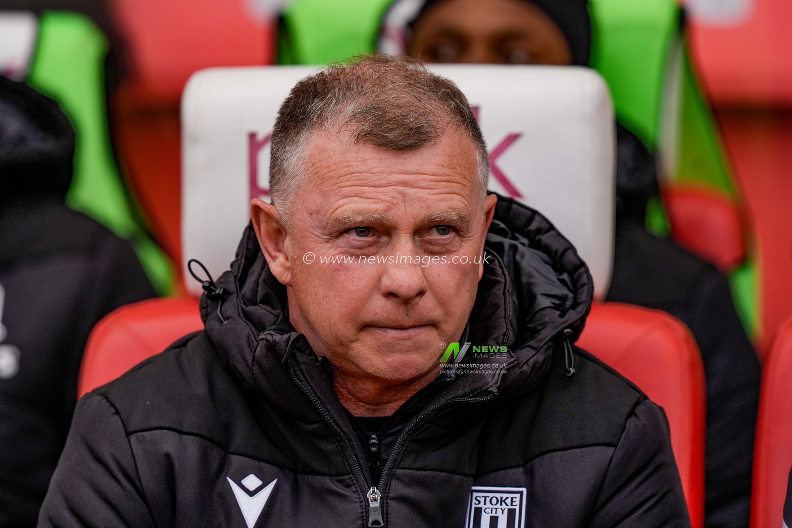 Mark Robins manager of Stoke City looks on during the Sky Bet Championship match Stoke City vs Blackburn Rovers at Bet365 Stadium, Stoke On Trent, United Kingdom on 11 April 2026

(Photo by Maynard Manyowa/News Images)