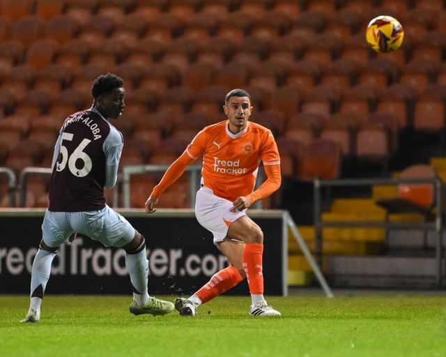 The Vertu Trophy Blackpool v Aston Villa U21
