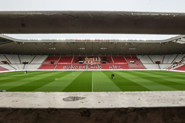 A general view of Stadium Of Light ahead of the Premier League match Sunderland vs Manchester United at Stadium Of Light, Sunderland, United Kingdom on 09 May 2026

(Photo by Alfie Cosgrove/News Images)