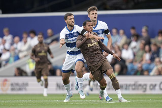 during the Pre-season friendly match Queens Park Rangers vs Brentford at Kiyan Prince Foundation Stadium, London, United Kingdom, 2nd August 2025

(Photo by Harvey Murphy/News Images)