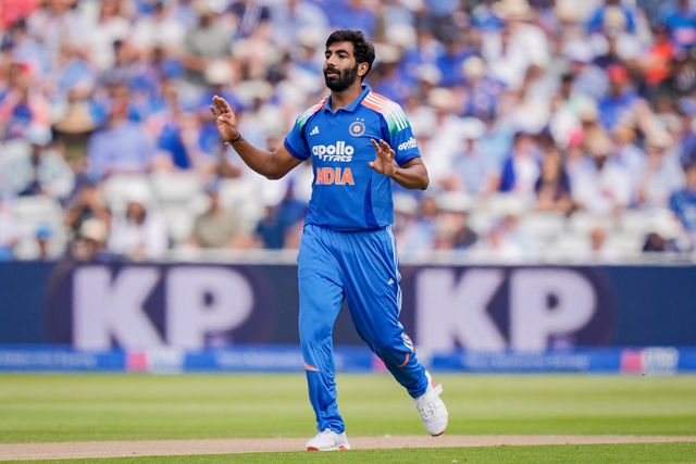 Jasprit Bumrah of India delivers the ball during the 1st Metro Bank ODI match England vs India at Edgbaston, Birmingham, United Kingdom on 14 July 2026

(Photo by Maynard Manyowa/News Images)