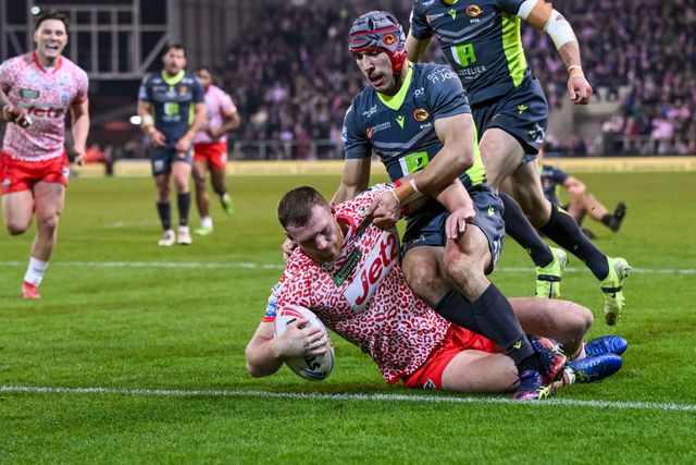 Betfred Super League Round 3 Leigh Leopards v Catalans Dragons