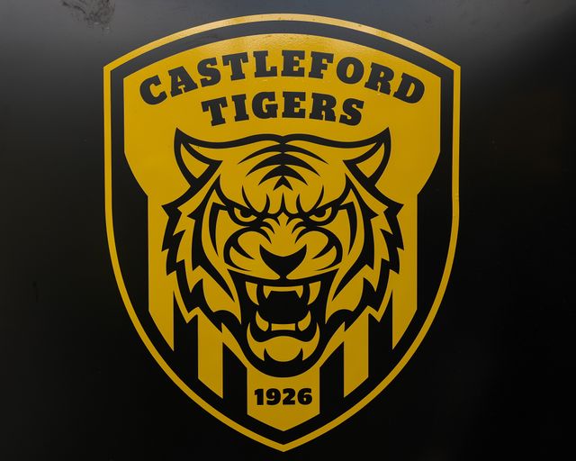 Castleford Tigers logo on the side of the dugout during the Betfred Super League round 12 match Castleford Tigers vs St Helens at OneBore Stadium, Castleford, Untied Kingdom on 23 May 2026

(Photo by Mark Cosgrove/News Images)