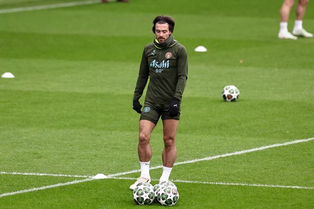 UEFA Champions League Manchester City Training session