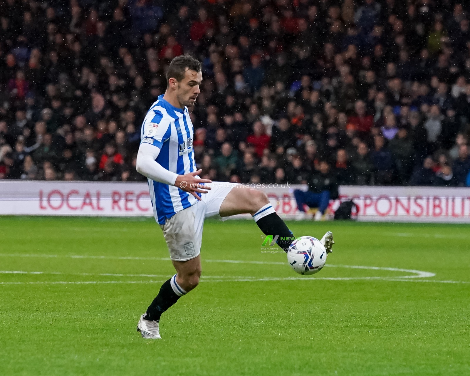 Harry Toffolo #3 of Huddersfield Town in action during the game