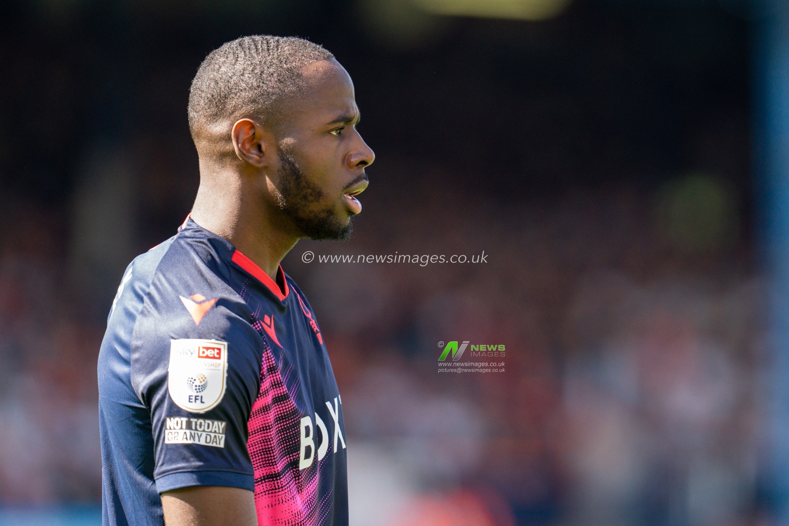 Keinan Davis #9 of Nottingham Forest