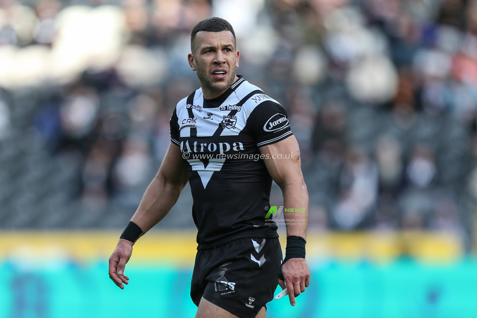 Carlos Tuimavave #3 of Hull FC during the game
