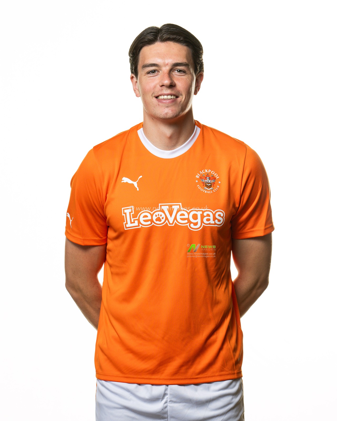 Blackpool Squad Headshots at Bloomfield Road, Blackpool, United Kingdom, 27th July 2023

(Photo by Craig Thomas/News Images)