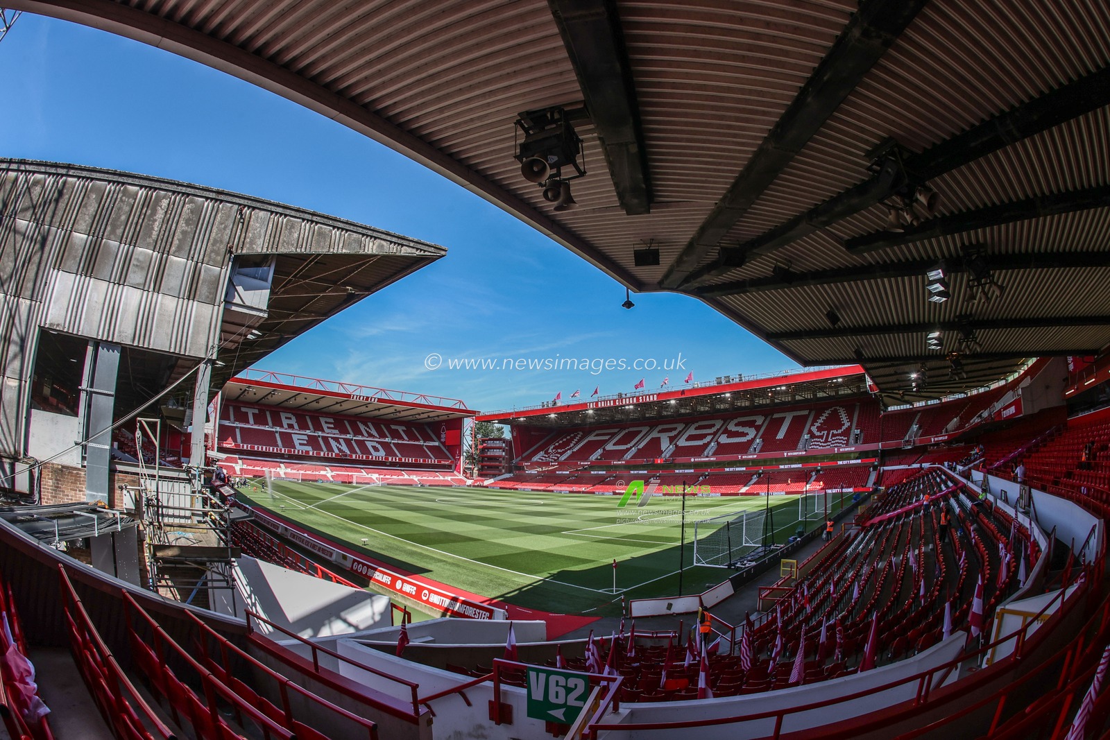 A general view of City Ground during the Premier League match Nottingham Forest vs Leicester City at City Ground, Nottingham, United Kingdom, 11th May 2025

(Photo by Alfie Cosgrove/News Images)