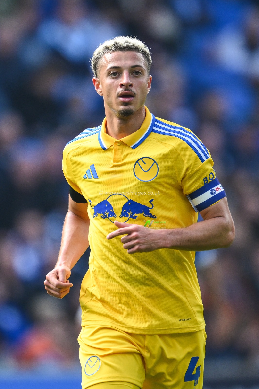Ethan Ampadu of Leeds United during the Sky Bet Championship match Cardiff City vs Leeds United at Cardiff City Stadium, Cardiff, United Kingdom, 21st September 2024

(Photo by Craig Thomas/News Images)