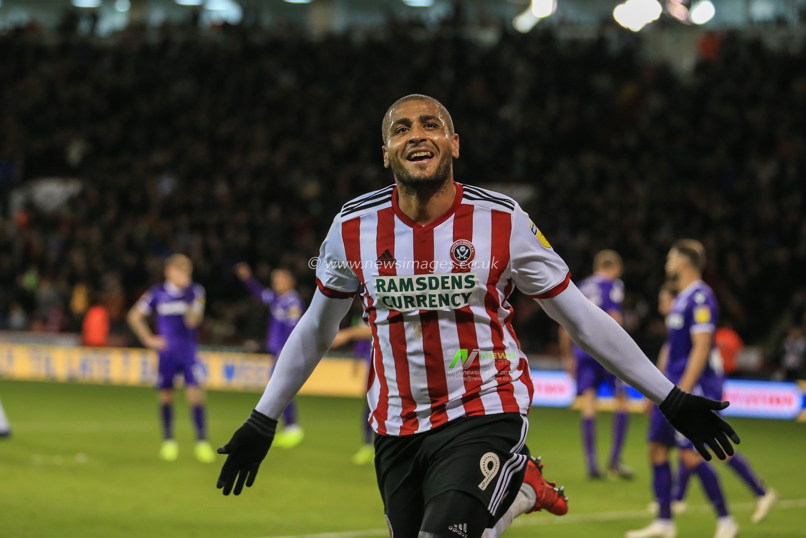 23rd October 2018, Bramall Lane, Sheffield, England; Sky Bet Championship, Sheffield United v Stoke City ; Leon Clarke (09) of Sheffield United celebrates his goal to make it 1-0


Credit: Mark Cosgrove/News Images

English Football League images are subject to DataCo Licence
