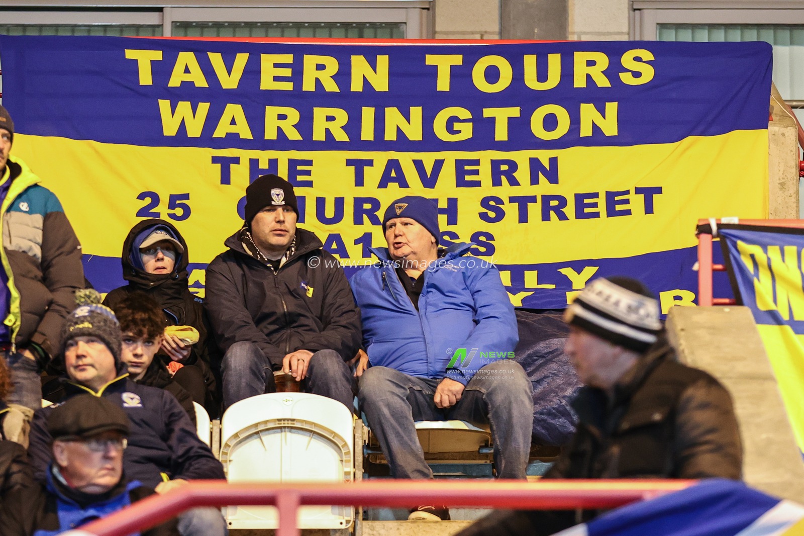 Warrington Wolves fans during the Betfred Super League Round 4 match Hull KR vs Warrington Wolves at Sewell Group Craven Park, Kingston upon Hull, United Kingdom, 10th March 2023

(Photo by Mark Cosgrove/News Images)