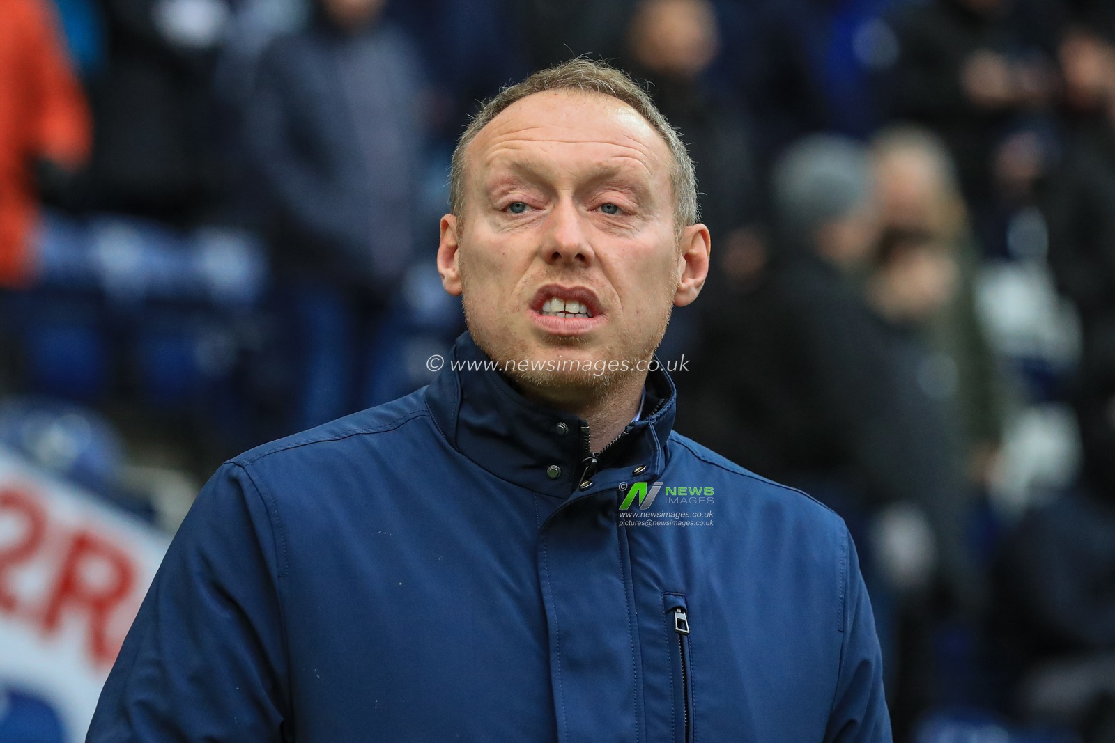 1st February 2020, Deepdale, Preston, England; Sky Bet Championship, Preston North End v Swansea City : Steve Cooper manager of Swansea City during the game
