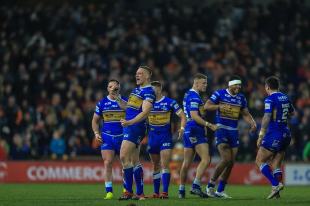 Betfred Super League round 8 Leeds Rhinos vs Castleford Tigers