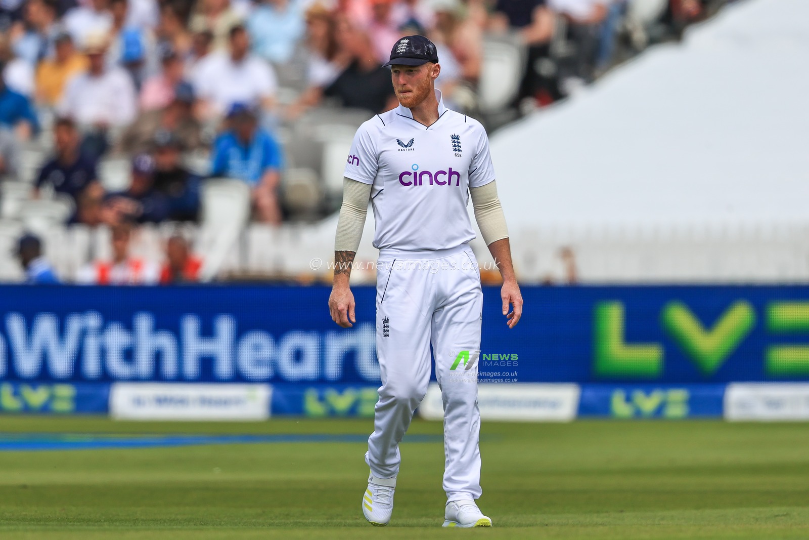 Ben Stokes of England during the game
