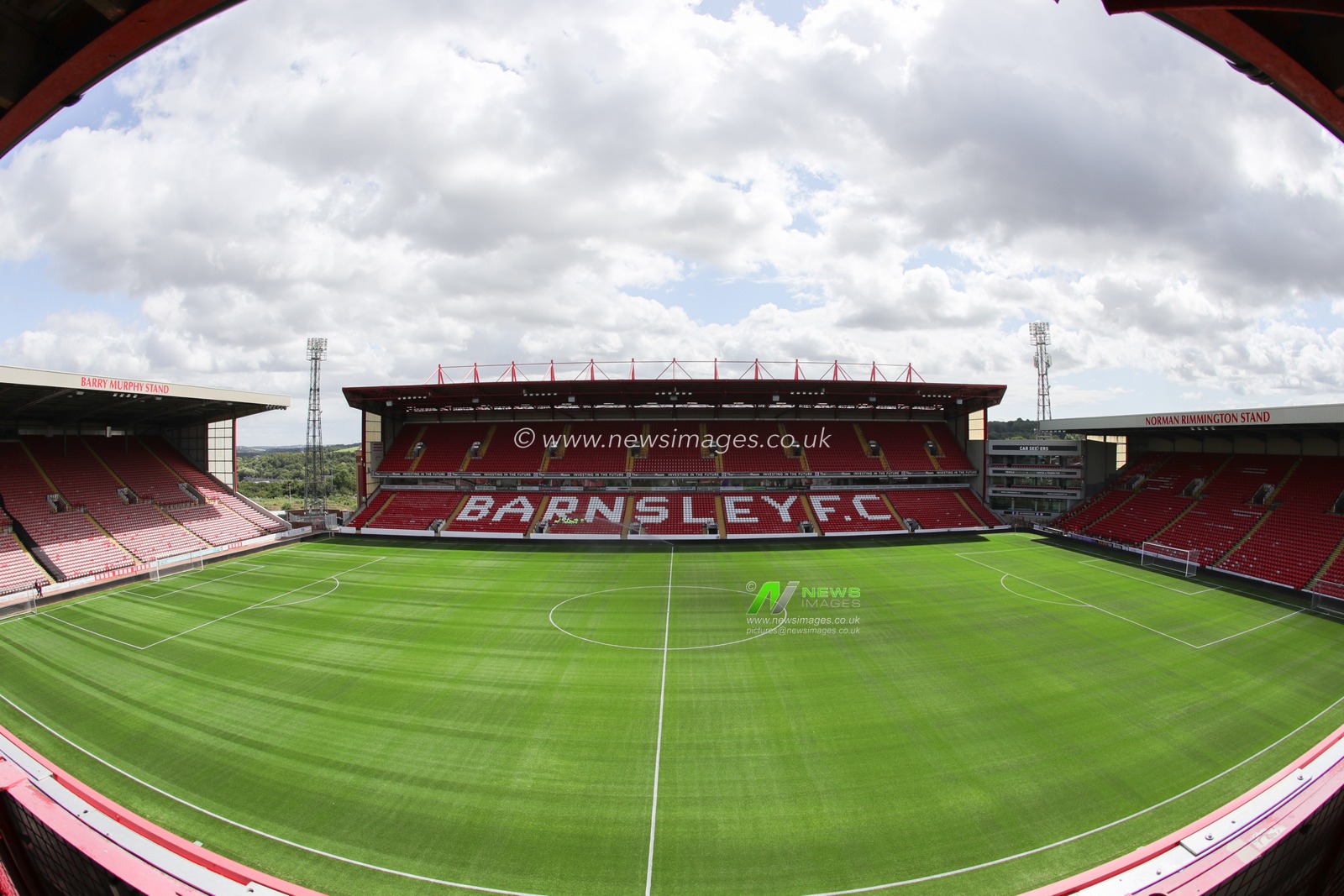 A general view of Oakwell ahead of the Pre-season friendly match Barnsley vs Crewe Alexandra at Oakwell, Barnsley, United Kingdom, 29th July 2023

(Photo by Alfie Cosgrove/News Images)