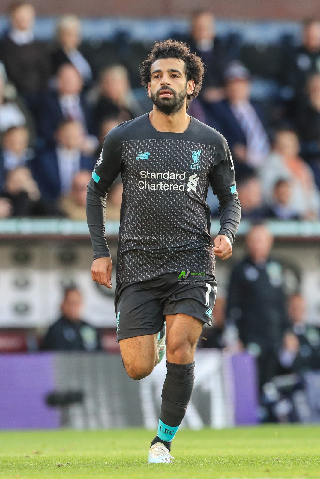 31st August 2019, Turf Moor, Burnley, England ; Premier League Football, Burnley vs Liverpool : Mohamed Salah (11) of Liverpool during the game

Credit: Mark Cosgrove/News Images

English Football League images are subject to DataCo Licence