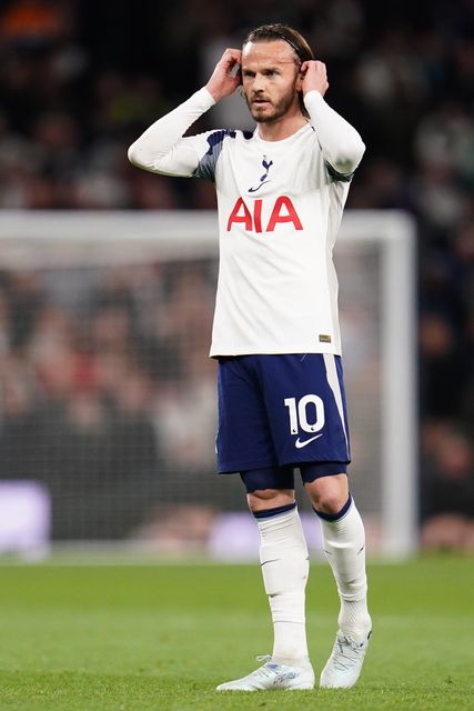 James Maddison of Tottenham Hotspur during the Premier League match Tottenham Hotspur vs Leeds United at Tottenham Hotspur Stadium, London, United Kingdom on 11 May 2026

(Photo by Harvey Murphy/News Images)