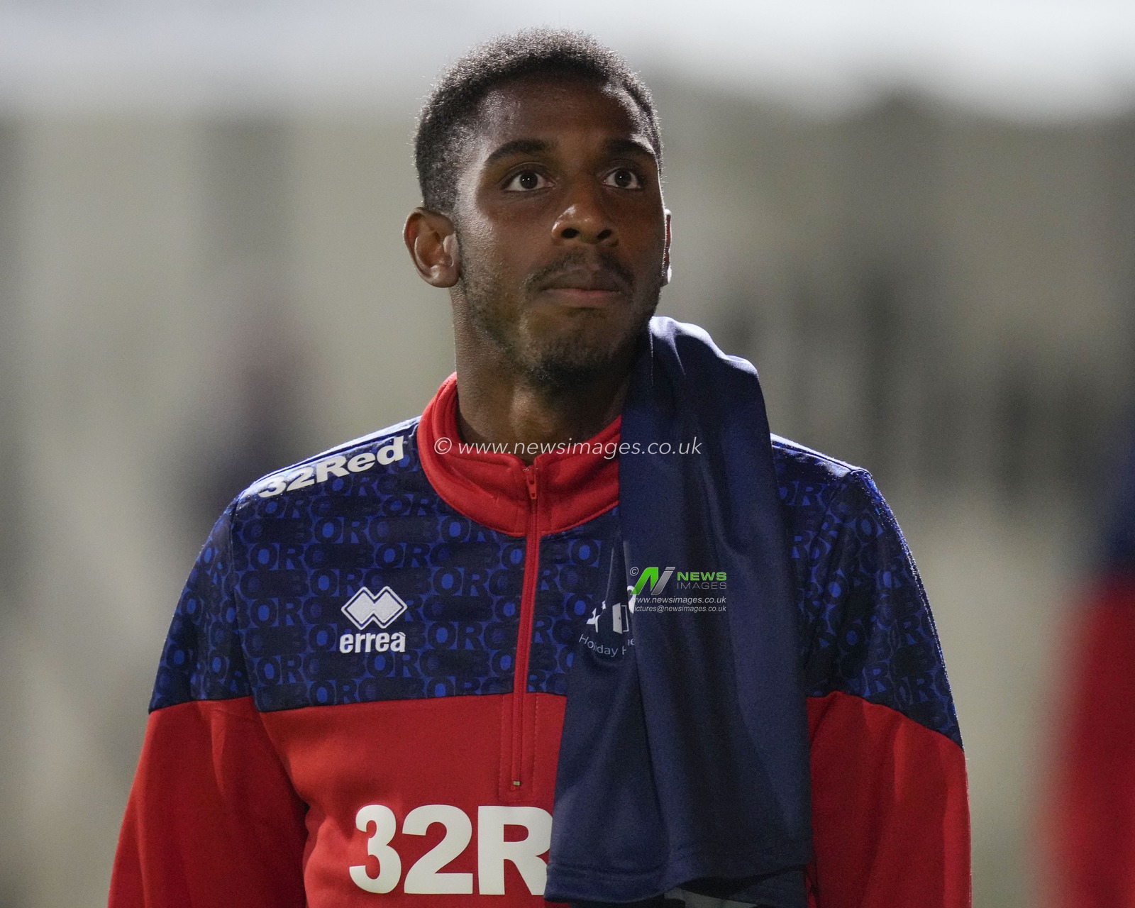 Isaiah Jones #11 of Middlesbrough inspects the pitch before the Carabao Cup match Bradford City vs Middlesbrough at University of Bradford Stadium, Bradford, United Kingdom, 26th September 2023

(Photo by Steve Flynn/News Images)