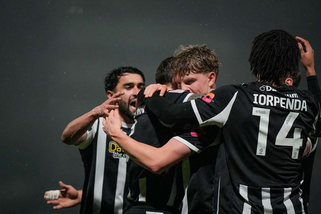 during the Sky Bet League 2 match Notts County vs Gillingham at Meadow Lane, Nottingham, United Kingdom, 3rd February 2026

(Photo by Maynard Manyowa/News Images)