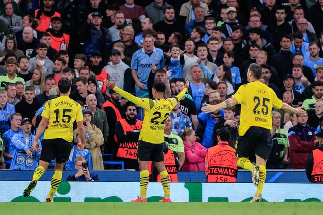 UEFA Champions League Manchester City v Borussia Dortmund