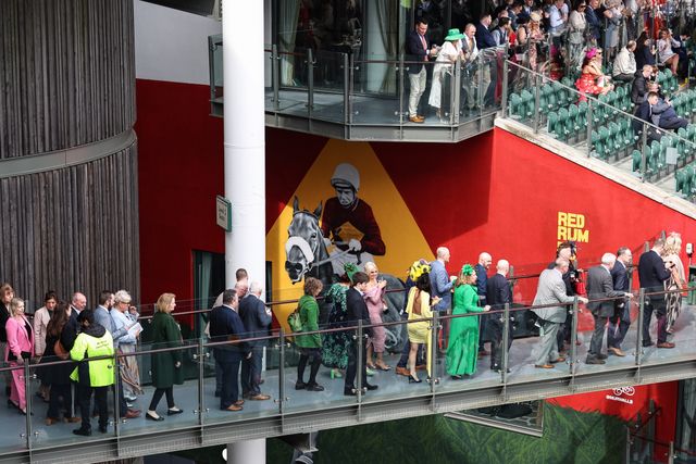 Red Rum mural during the Randox Grand National Day 2024 at Aintree Racecourse, Liverpool, United Kingdom, 13th April 2024

(Photo by Mark Cosgrove/News Images)