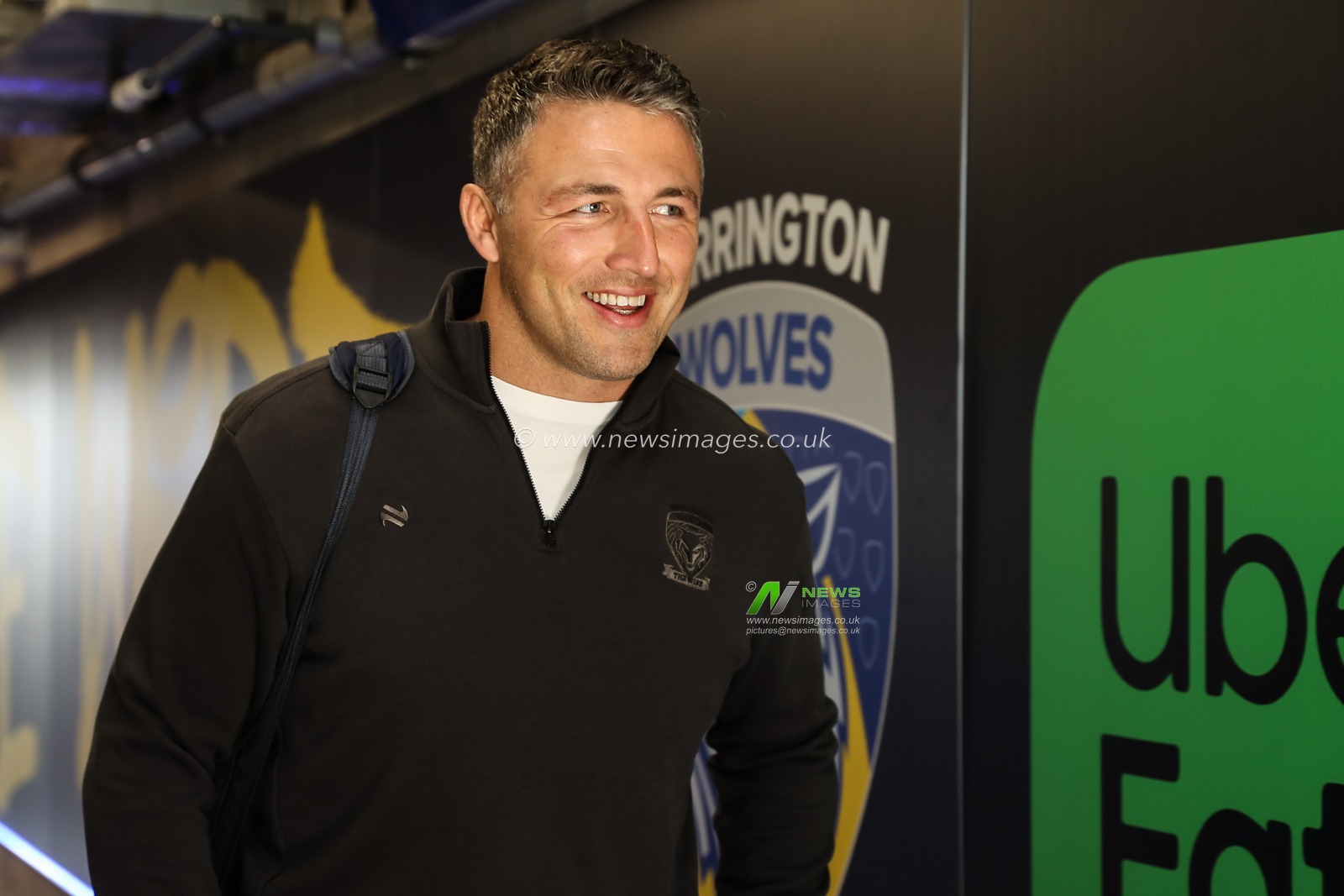 Sam Burgess Head Coach of Warrington Wolves arrives ahead of the Betfred Super League Round 4 match Warrington Wolves vs Wakefield Trinity at Halliwell Jones Stadium, Warrington, United Kingdom, 9th March 2025

(Photo by Gareth Evans/News Images)