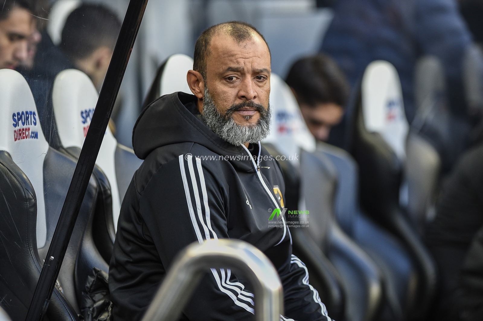 27th October 2019, St. James's Park, Newcastle, England; Premier League, Newcastle United v Wolverhampton Wanderers : Nuno Espirito Santo, manager of Wolverhampton Wanderers

Credit: Iam Burn/News Images