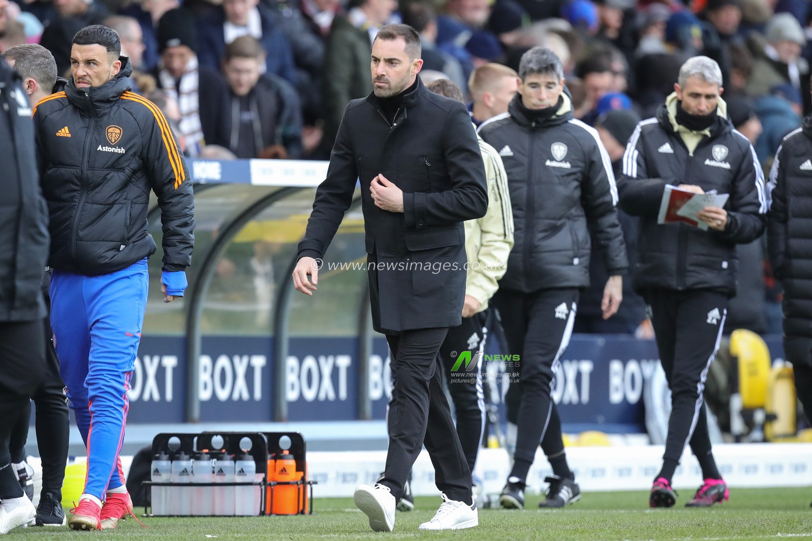 Ruben Selles Manager of Southampton walks in at half time during the Premier League match Leeds United vs Southampton at Elland Road, Leeds, United Kingdom, 25th February 2023

(Photo by James Heaton/News Images)