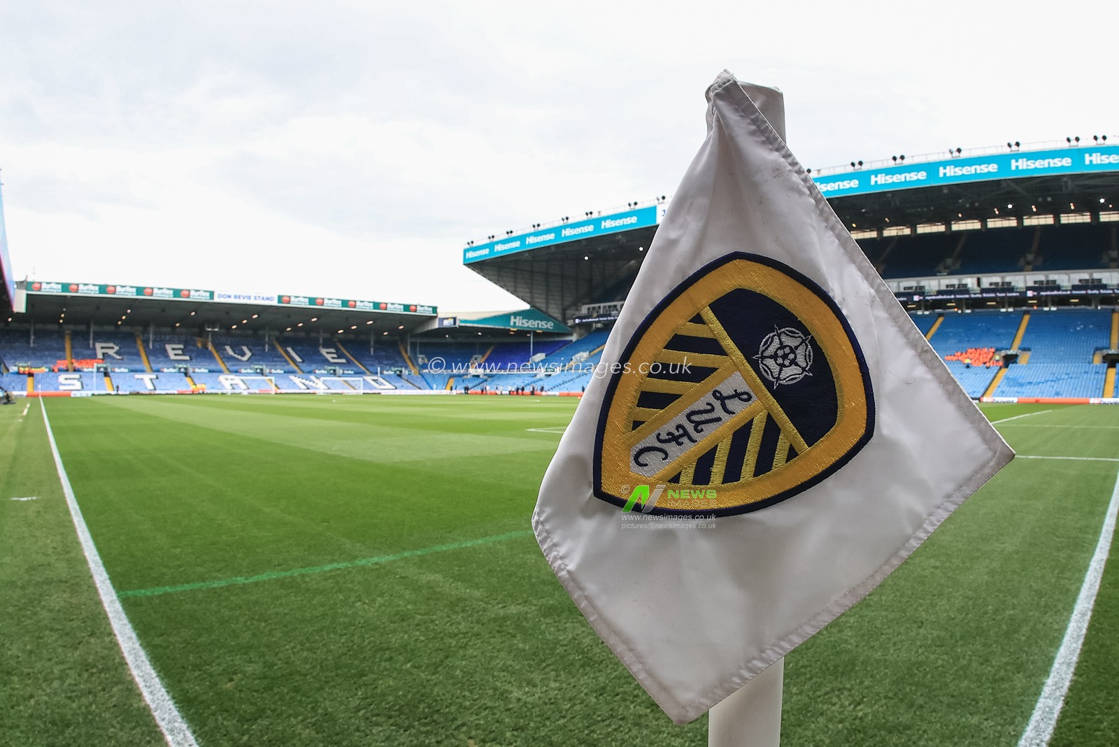 A general view of Elland Road ahead of this afternoons Premier League fixture, Leeds United vs Brighton and Hove Albion