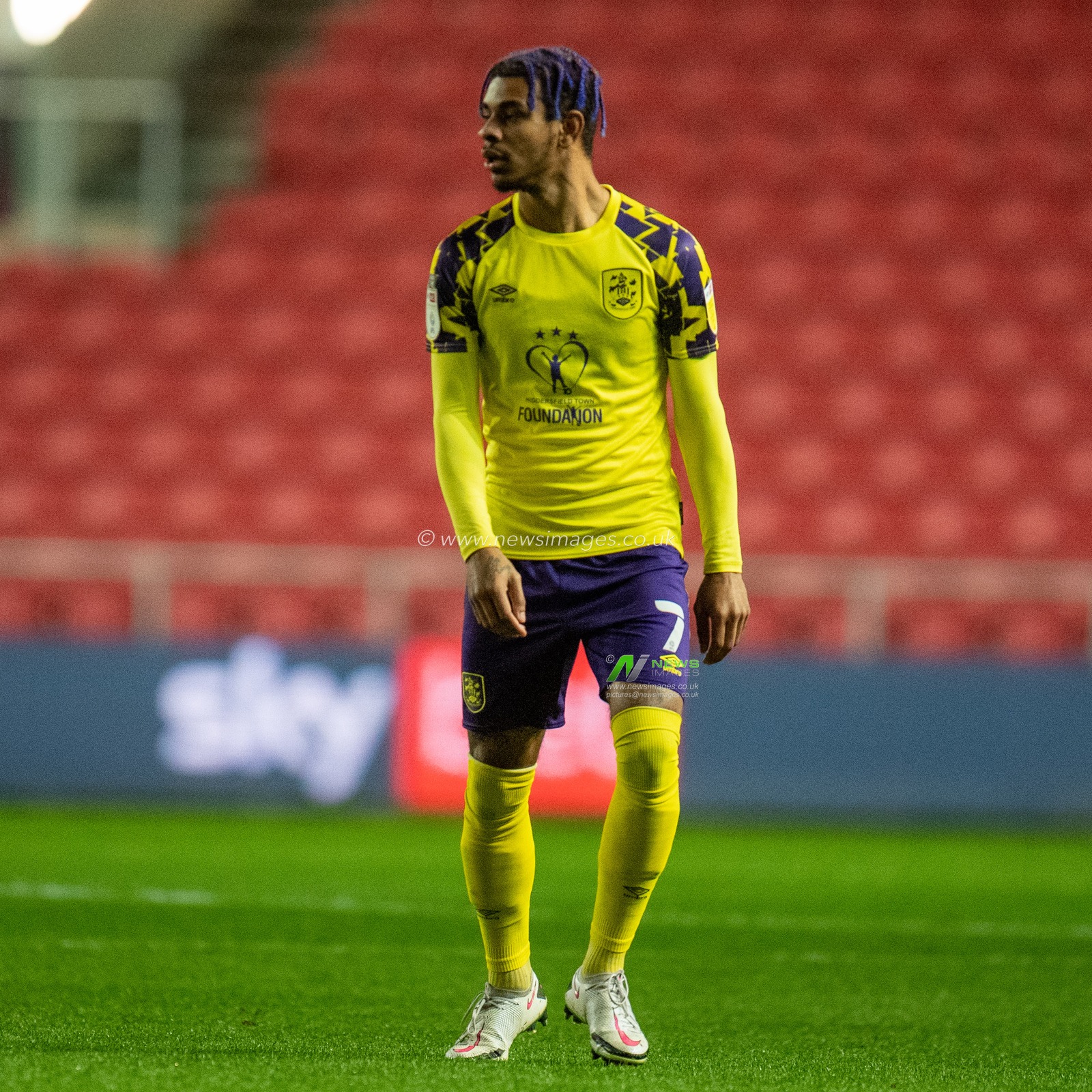 Juninho Bacuna #7 of Huddersfield Town