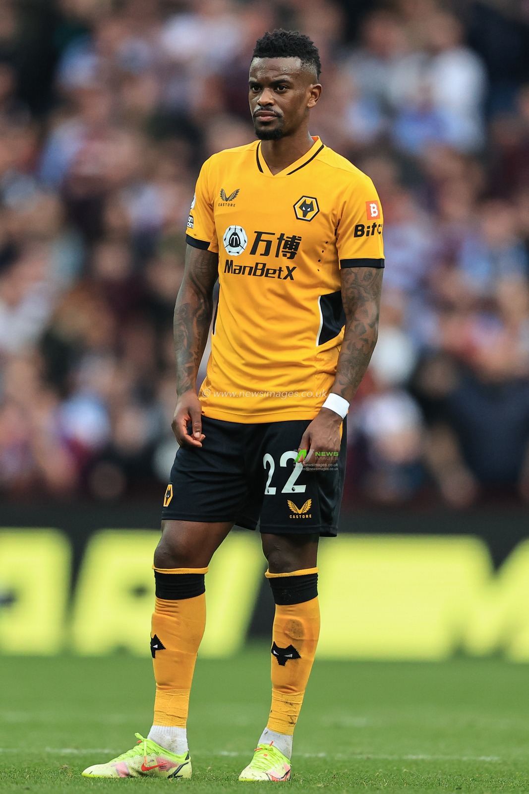 Nelson Semedo #22 of Wolverhampton Wanderers during the game